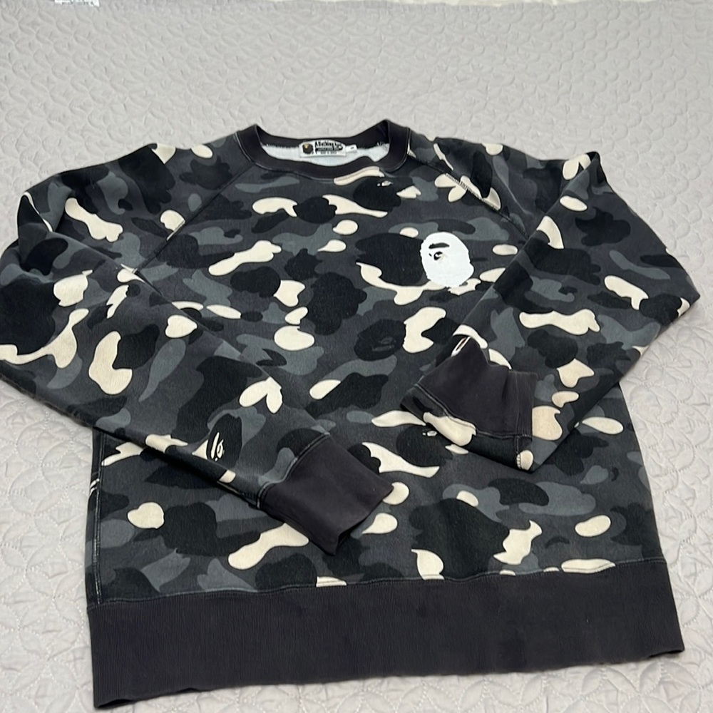 Bathing Ape Crewneck Camo
